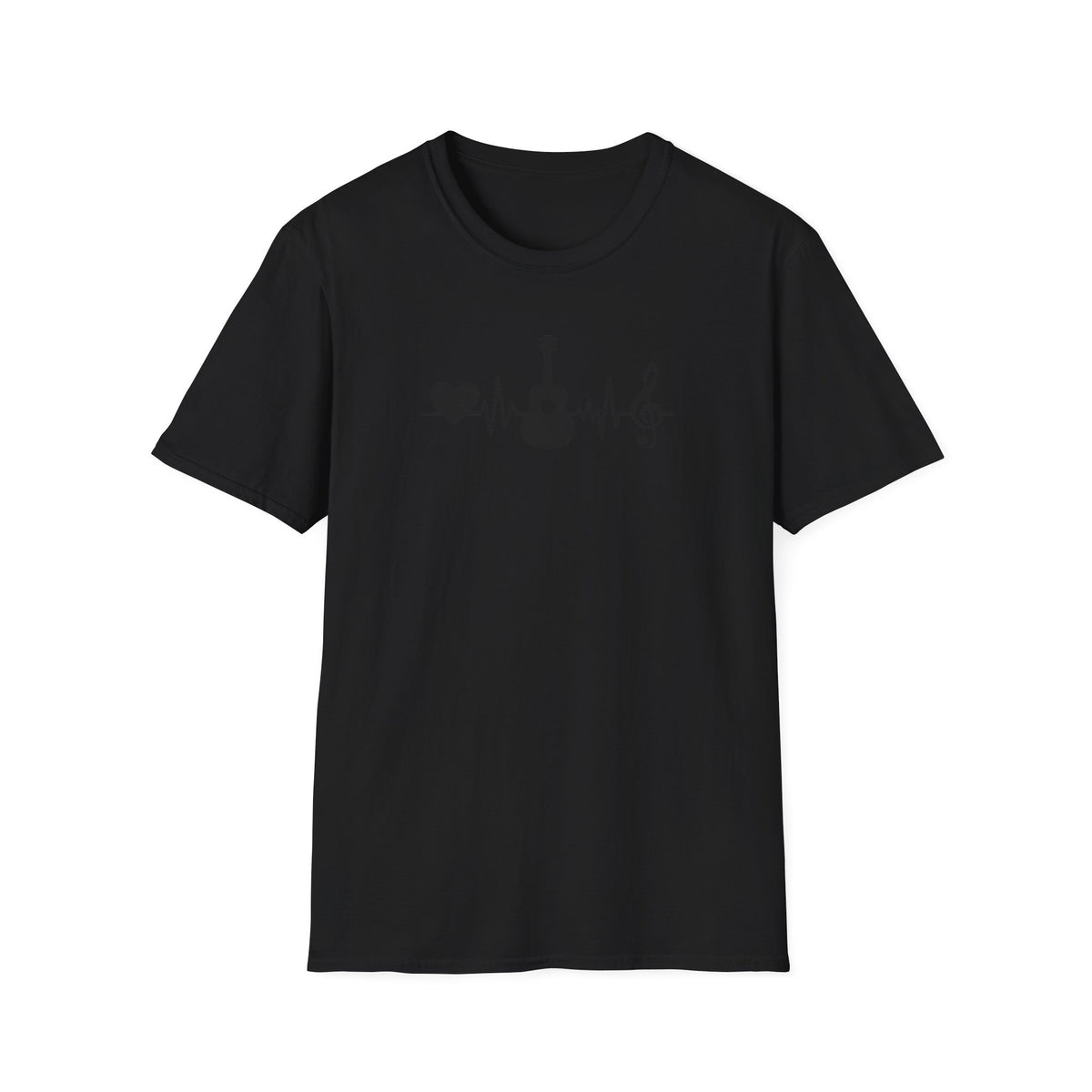 Heartbeat Guitar Music T-Shirt