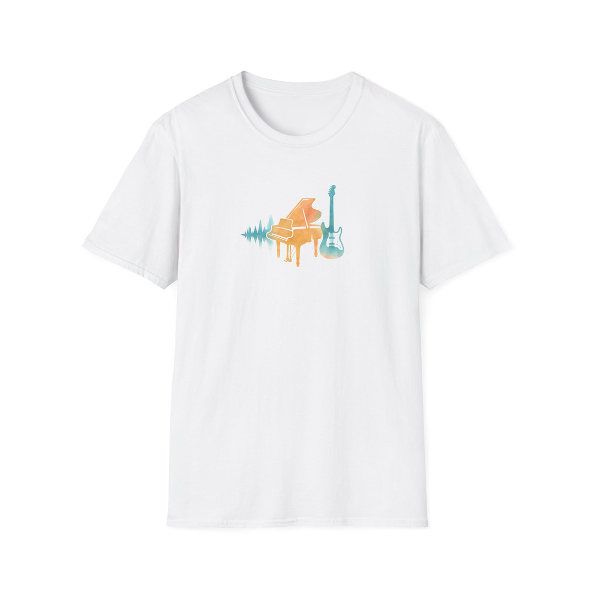Piano and Guitar T-Shirt