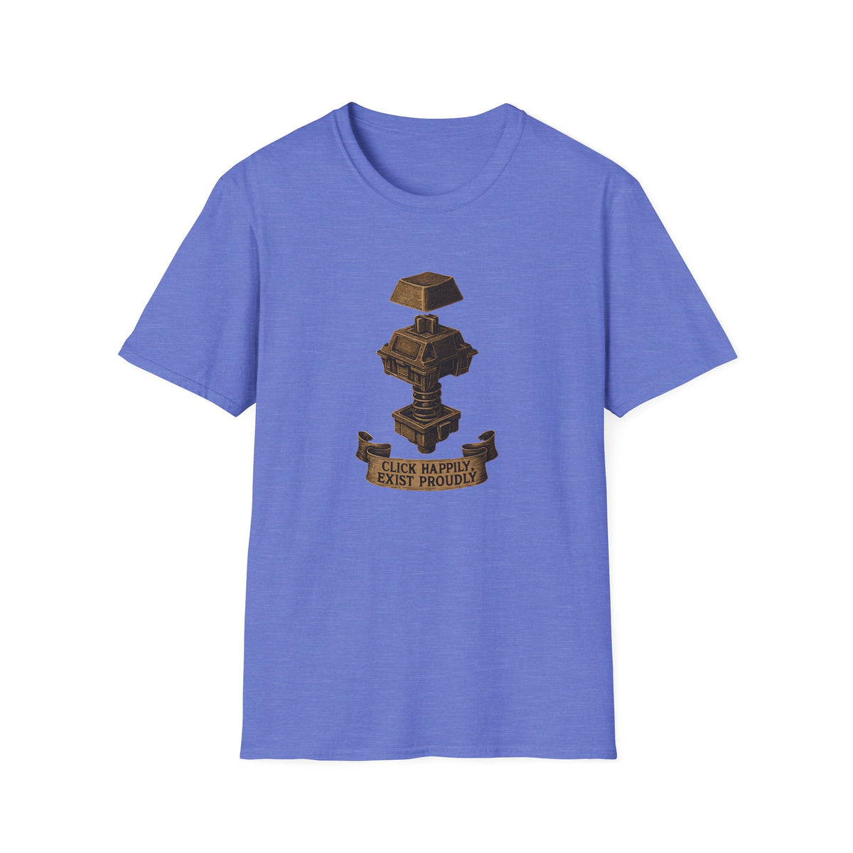 Spring-loaded mechanical sculpture T-Shirt