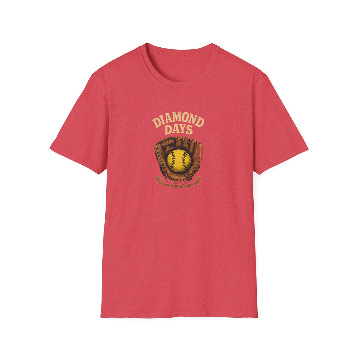 Baseball Glove with Ball T-Shirt
