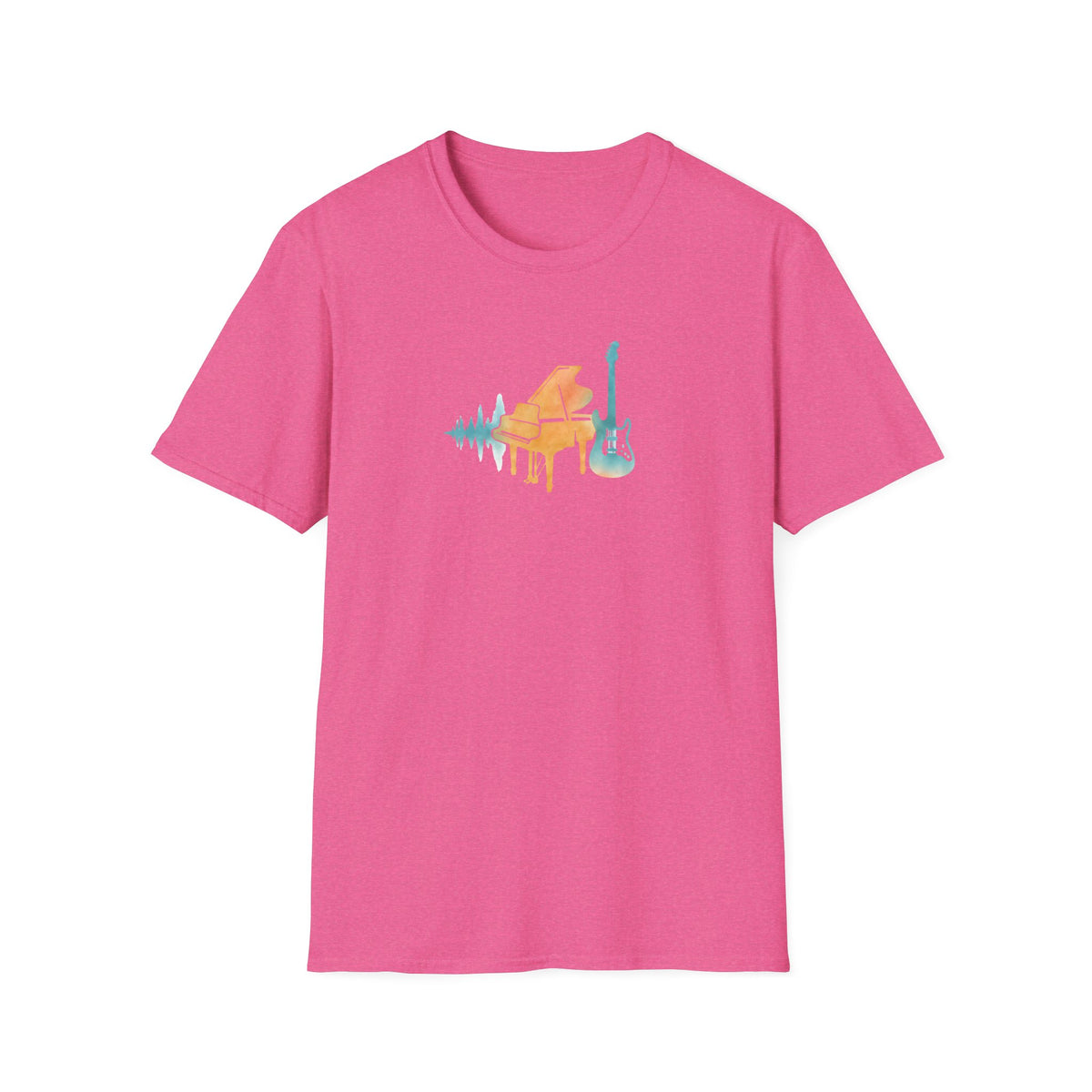 Piano and Guitar T-Shirt